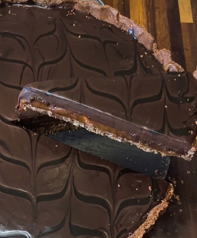 Gochujang Caramel & Chocolate Ganache Tart Recipe