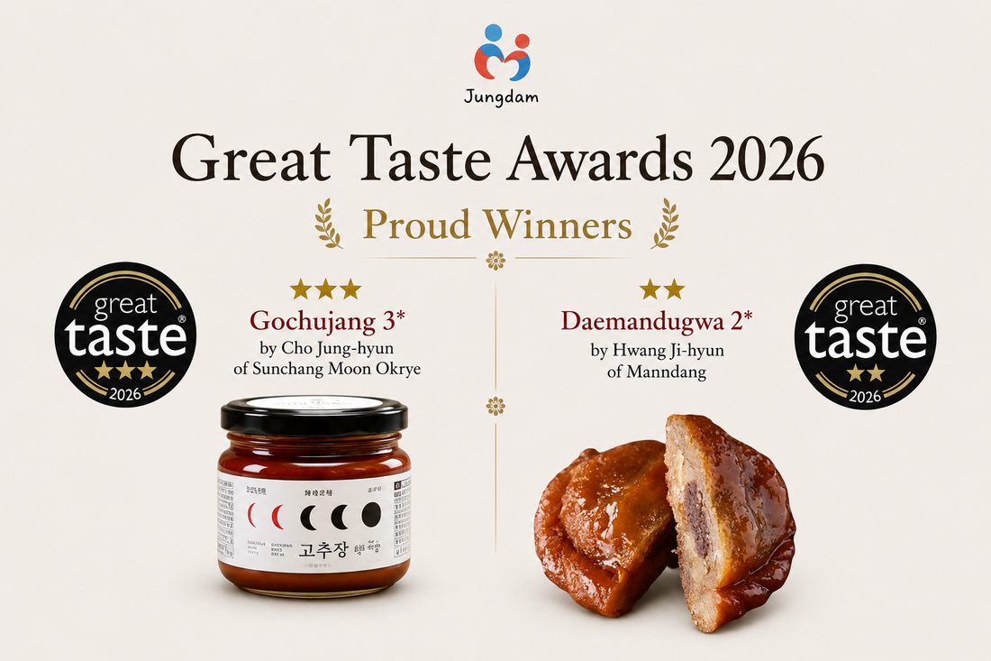 Three Great Taste Stars for Traditional Gochujang!