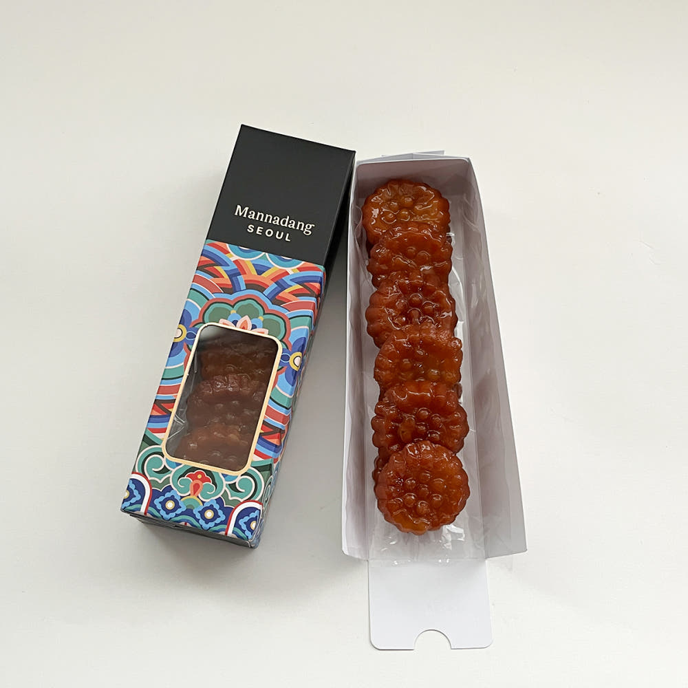 Mannadang Traditional Yakgwa 만나당 전통약과 10개 세트