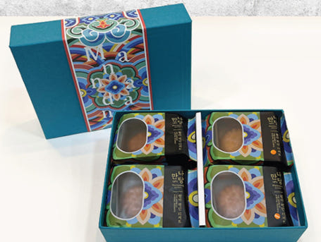 Mannadang Traditional Yakgwa & Yuja Yakgwa Selection 궁중약과 유자약과 세트