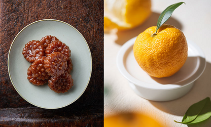 Mannadang Traditional Yakgwa & Yuja Yakgwa Selection 만나당 궁중약과 유자약과 세트